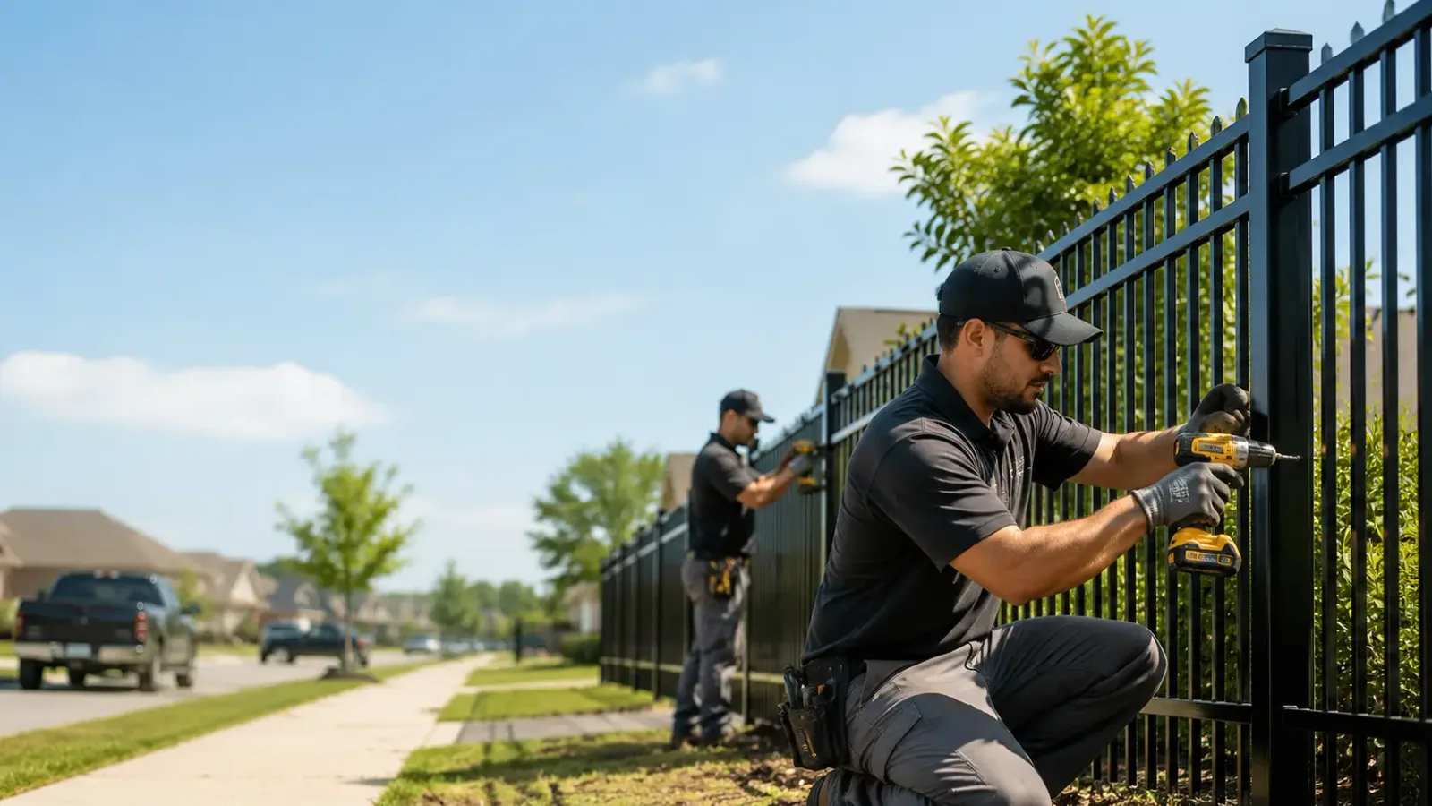 Metal Fence Installation in Wyoming, IL